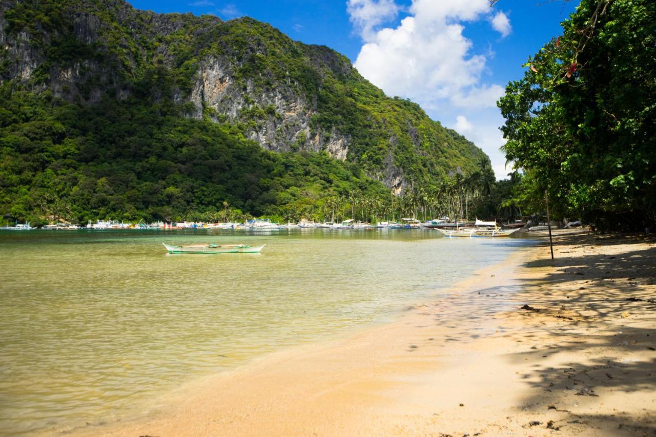 Maligaya Beach Bungalows El Nido Exterior foto